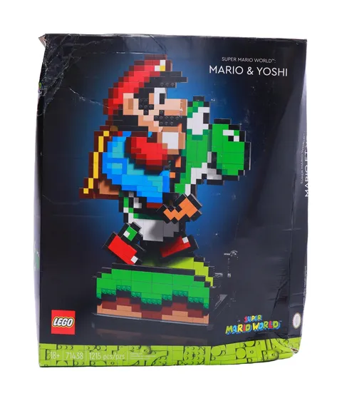 LEGO Super Mario World Mario & Yoshi 71438 Building Set NEW