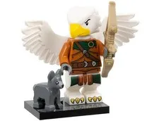 NEW LEGO Dungeons & Dragons Minifigure 71047 Aarakocra Ranger w Dog
