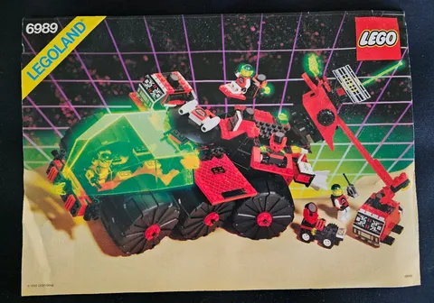 LEGO Legoland 6989 Instruction Manual Booklet Vintage