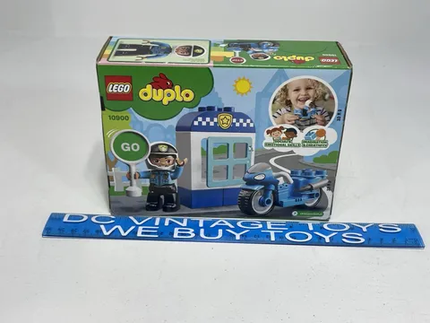 NEW IN BOX/Sealed  Lego DUPLO 10900 Police Bike  - 8 Pieces - Age 2+
