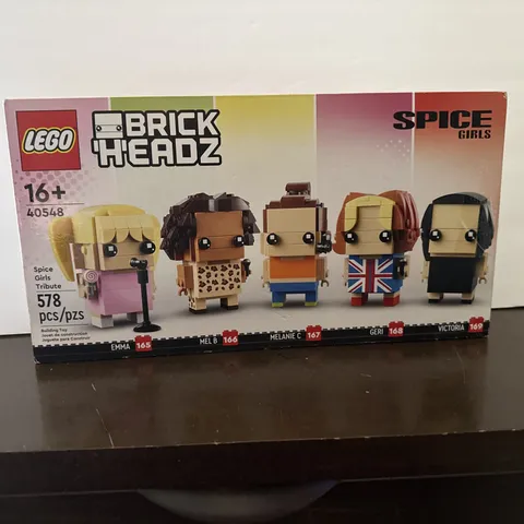 LEGO Brick Headz: Spice Girls Tribute (40548) NEW Retired Sealed Set! 578 Pieces