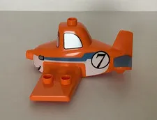 Lego Duplo Disney Pixar Planes Dusty Airplane Plane Top Orange
