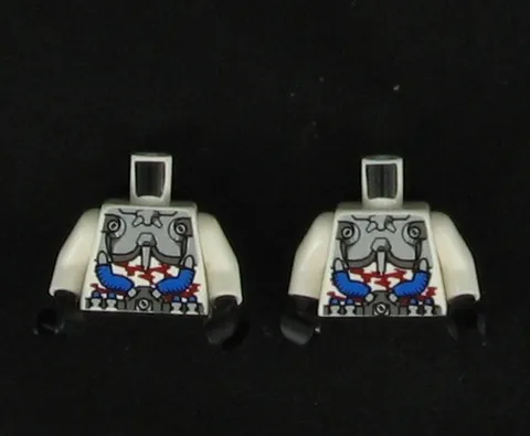 Loose Lego Torso - Lego Exo-Force Ha-Ya-To Torso Lot of 2 New