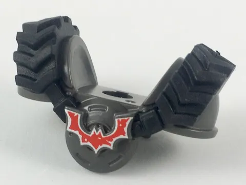 LEGO Batman Minifigure Armor Breastplate with Rubber Tire Treads inv.628