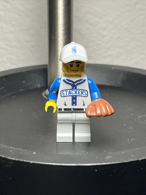 LEGO Baseball player fielder glove minifigure series 10 Collectible Sports