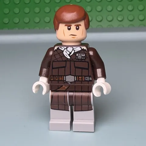 Lego Star Wars Hoth Han Solo Minifigure 75098 Assault on Hoth 2016 sw0727 A8