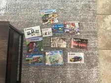 Collection of 11 LEGO and Mega Construction Manuals