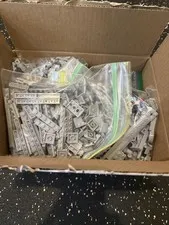Lego 2-3 LB Light Gray Bulk Lot Used Bricks