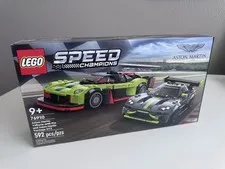 NEW! LEGO Aston Martin Valkyrie AMR Pro and Aston Martin Vantage GT3 RETIRED SET