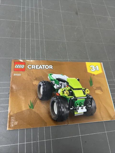 VINTAGE TOY LEGO MANUAL INSTRUCTIONS BOOKLET ART CREATOR 31123