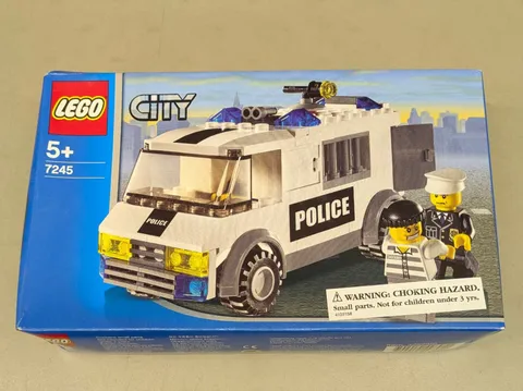 LEGO City 7245 Prisoner Transport NEW! RARE Police Van Truck Jail Policeman Town