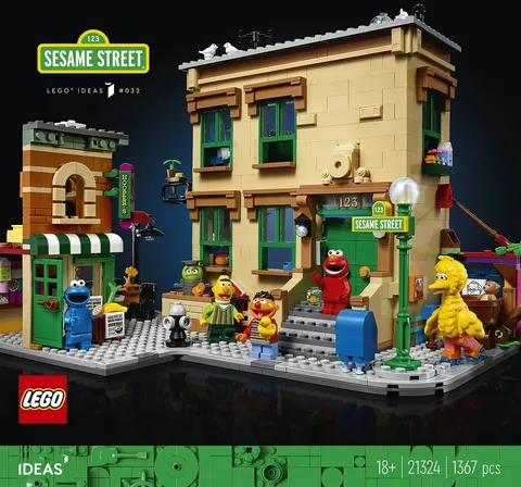 LEGO Ideas 123 Sesame Street 21324 1367