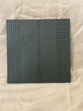 LEGO 32x32 Road Baseplate (Part 30225c01) in Dark Bluish Gray
