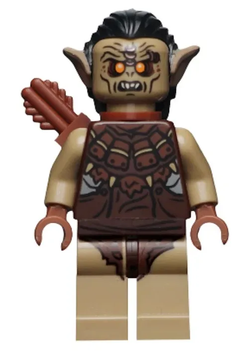 Lego The Hobbit and The Lord of Minifigure Hunter Orc with Quiver lor048 79002