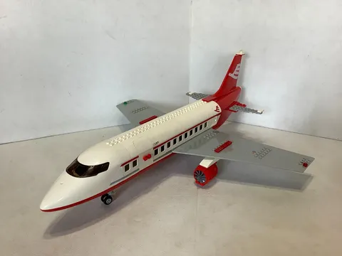 Lego City # 3182Airport Passenger Plane Jet ONLY Incomplete