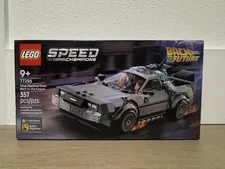 LEGO Speed Champions: Time Machine From Back to the Future (77256) New Sealed
