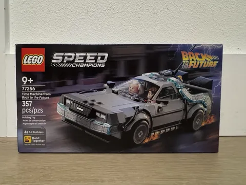 LEGO Speed Champions: Time Machine From Back to the Future (77256) New Sealed