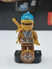 NEW Ninjago Zane - 10th Anniversary Golden Ninja Custom Lego Minifigure 71739