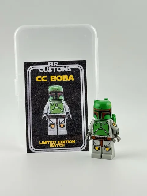BR Customs Lego Star Wars TCS/Classic CC Cloud City Boba fett Figure