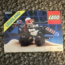 LEGO LEGOLAND 6831 Illustrated Instruction Manual Booklet MPN 120723 English