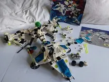 LEGO 6982 Space Exploriens Explorien Starship Incomplete w/Box & Manual