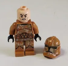 Lego Geonosis Clone Trooper Minifigure (Phase 2) Star Wars SW0606 Minifig