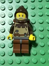 LEGO Peasant MALE OLD FANTASY ERA 10193 Hood Castle LEGO® Minifigure l