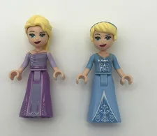 Lego Disney Elsa Lot of 2 Minifigures