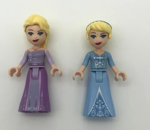 Lego Disney Elsa Lot of 2 Minifigures