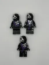 Lego Minifigure - Ninjago Nindroid Warrior NJO083 70723 70724 70728 x3