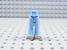 LEGO Friends Bright Light Blue Pants Legs Yellow Shoes Minifig BG