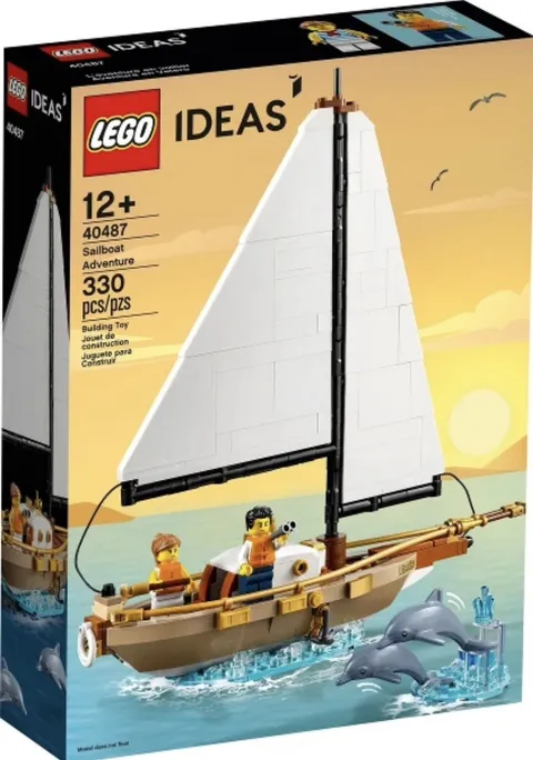 Brand New LEGO Ideas: Sailboat Adventure (40487) ~New / Factory Sealed~ Retired