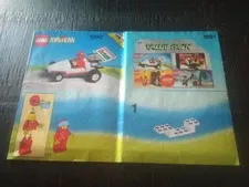 ⭐Lego System RARE Value Pack 1891 Pirates Castle 1992 Instructions⭐