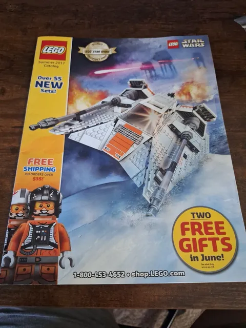 Vintage LEGO Magazine Summer 2016 Catalog Star Wars and More