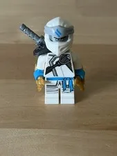 Zane - Ninjago 70673 LEGO Minifigure with Sword - Secrets of Forbidden Spinjitzu