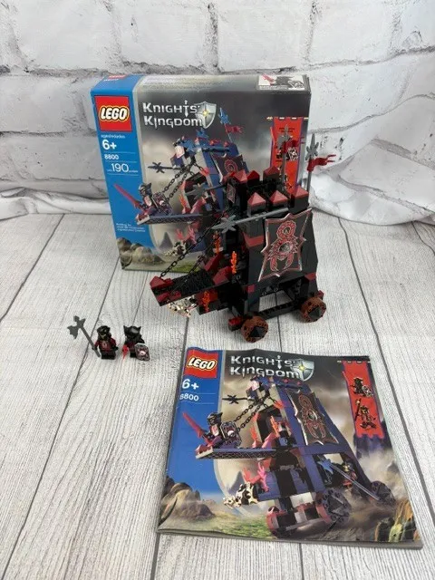 Knights Kingdom II Vladek's Siege Engine Lego 8800 Retired w/box