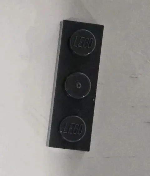 LEGO #3623 Dark Bluish Gray Plate 1 x 3