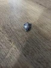 Minifig, Head Modified Robot w/ Black Eyes and Mouth Pattern (Cyberman)