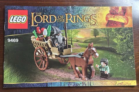 9469 INSTRUCTION BOOKLET ONLY For Set #9469 ~ Lego Lord of the Rings ~