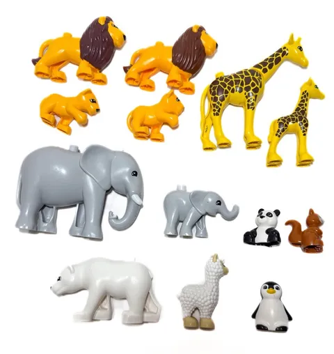 INCOMPLETE LEGO 10975 Wild Animals of the World Replacement Figures Lot 13