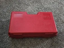 Vintage Lego 80’s Red Storage Carry Case Container Approximately 17”x 10”