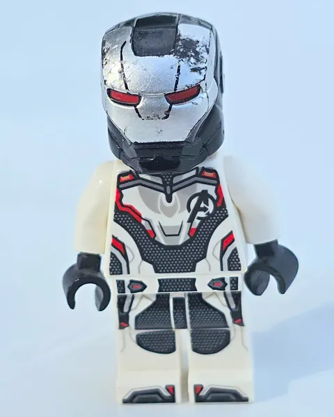 LEGO Marvel Avengers: Endgame War Machine White Quantum Suit Minifigure