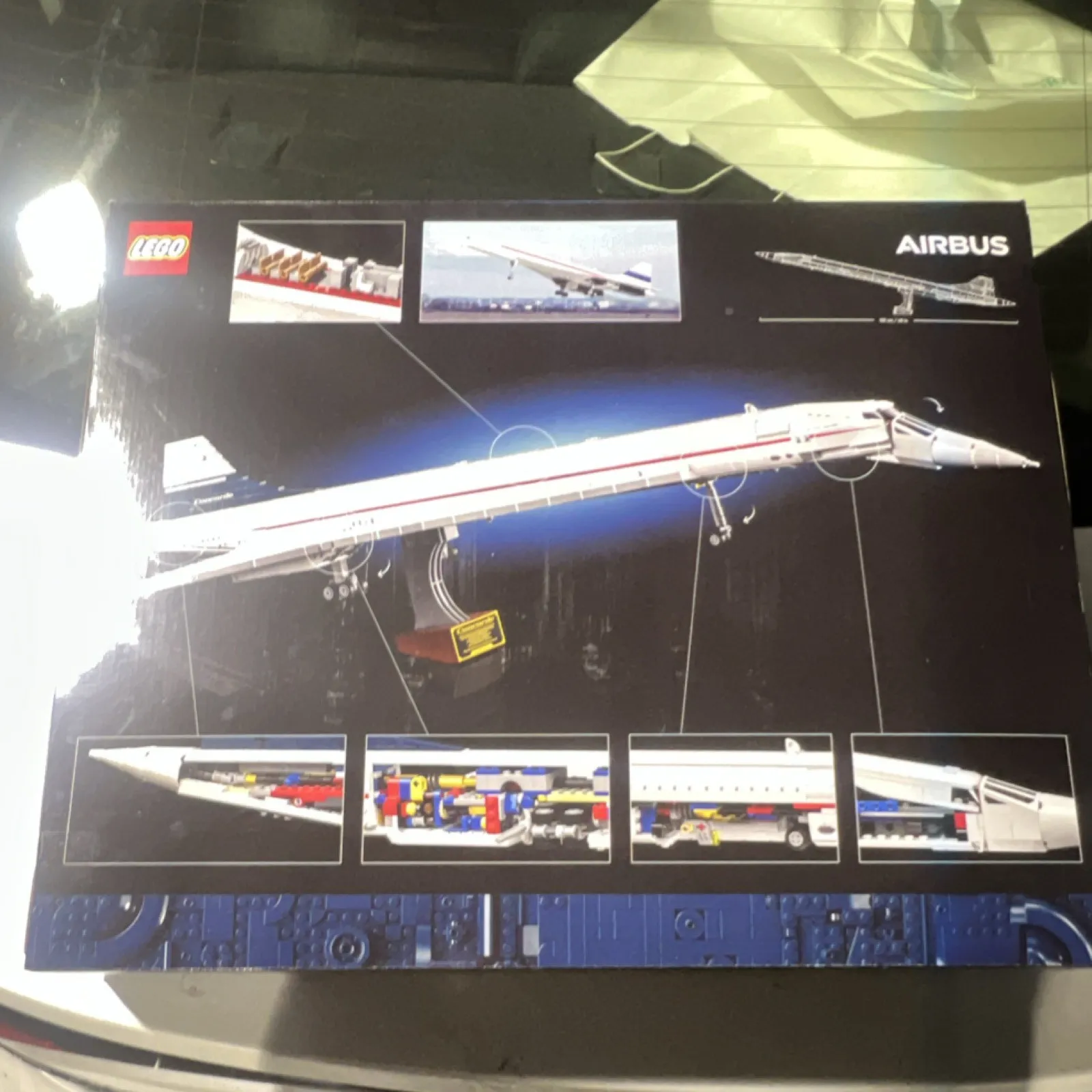 LEGO airbus Concorde 2083 pcs FREE SHIPPING