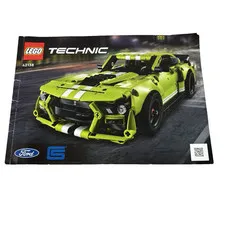 LEGO TECHNIC 42138 Instruction Manual Only Ford Mustang Shelby GT500