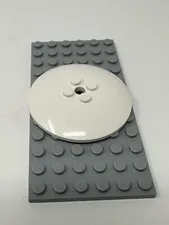 LEGO 6x6 Dish Plain Decorated 50990 Inverted Radar White
