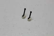 LEGO Pairs of Levers / Antennas with Black Handles