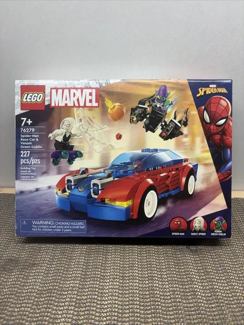 LEGO Marvel Spider-Man Race Car & Venom Green Goblin 76279