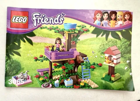 Lego Friends 3065 Olivia’s Tree House Instruction Manual Only
