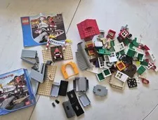 Vintage Lego Lot Bob Burnquist's Castle Look/Read 