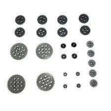 Technic Gears Grey Mixed NEW! Lot 25x